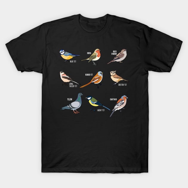 Ornithology - Bird watching Birding Gift T-Shirt by qwertydesigns